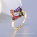 brass jewelry rings silver gold plated vermeil pave ring